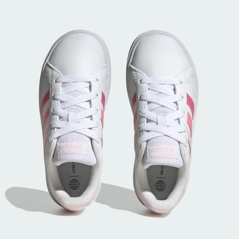 Kids' adidas Grand Court Lifestyle Tennis-Schnürschuhe Hey Dude Schuhe