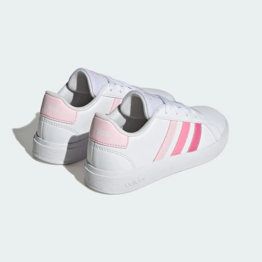 Kids' adidas Grand Court Lifestyle Tennis-Schnürschuhe Hey Dude Schuhe