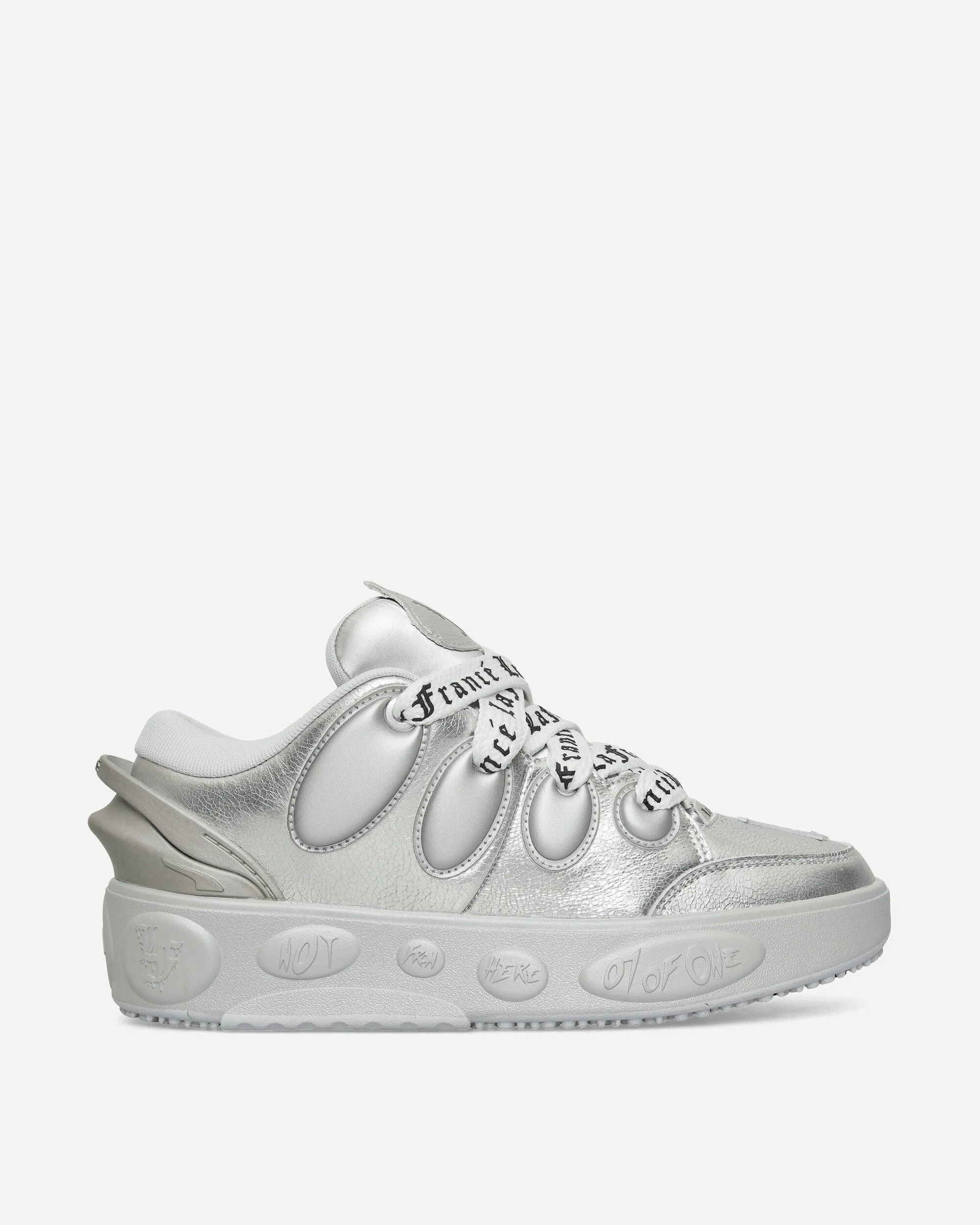 LaMelo Ball LaFrancé Sneakers in Chrom-Optik mit Silberneiser-Finish