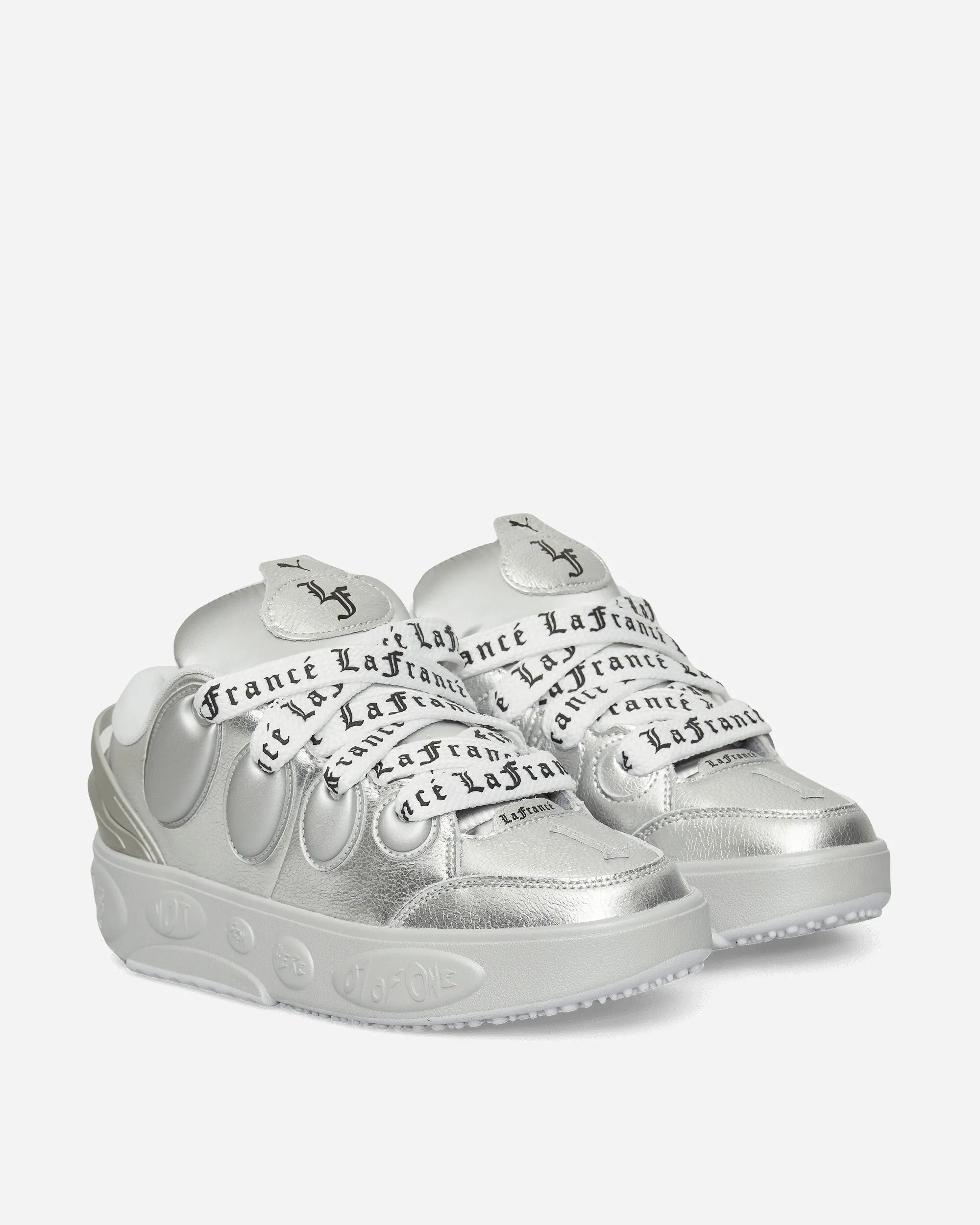 LaMelo Ball LaFrancé Sneakers in Chrom-Optik mit Silberneiser-Finish