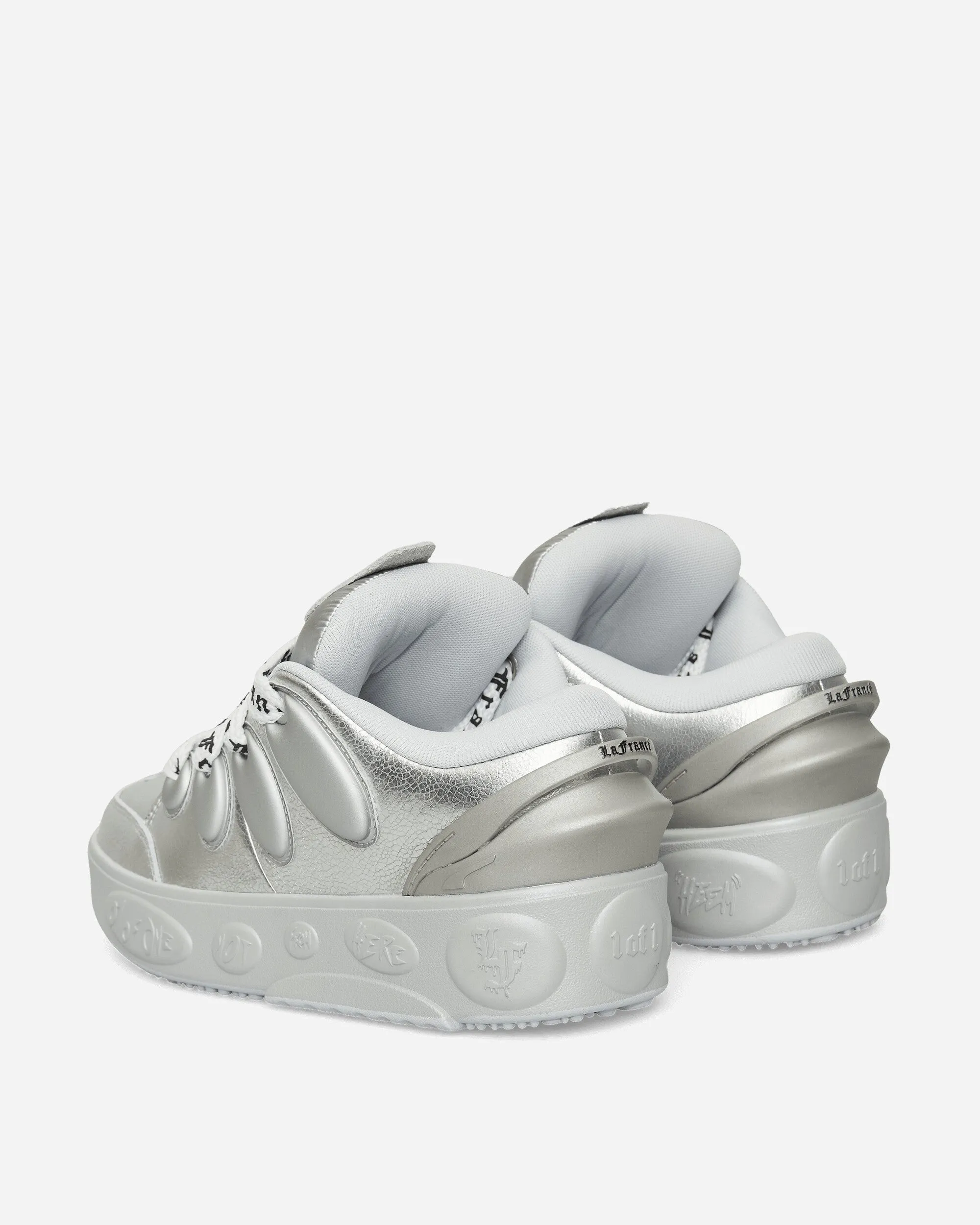 LaMelo Ball LaFrancé Sneakers in Chrom-Optik mit Silberneiser-Finish