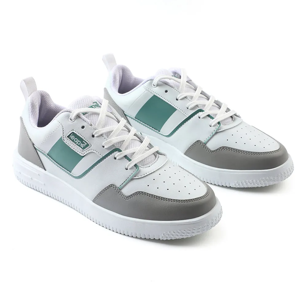 Leap7x Weiße Freizeitsneaker Für Herren SNOOKIS-2 Von Liberty