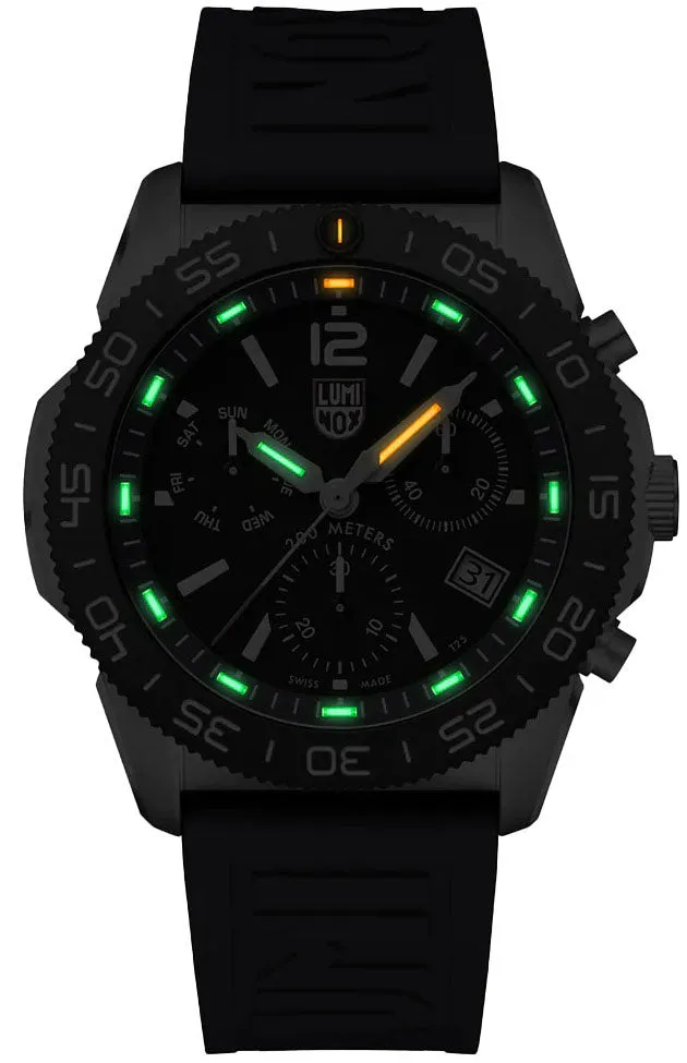 Luminox Uhren Luminox Sea Pacific Taucherchronograph 3140 Schwarz Blau Uhr