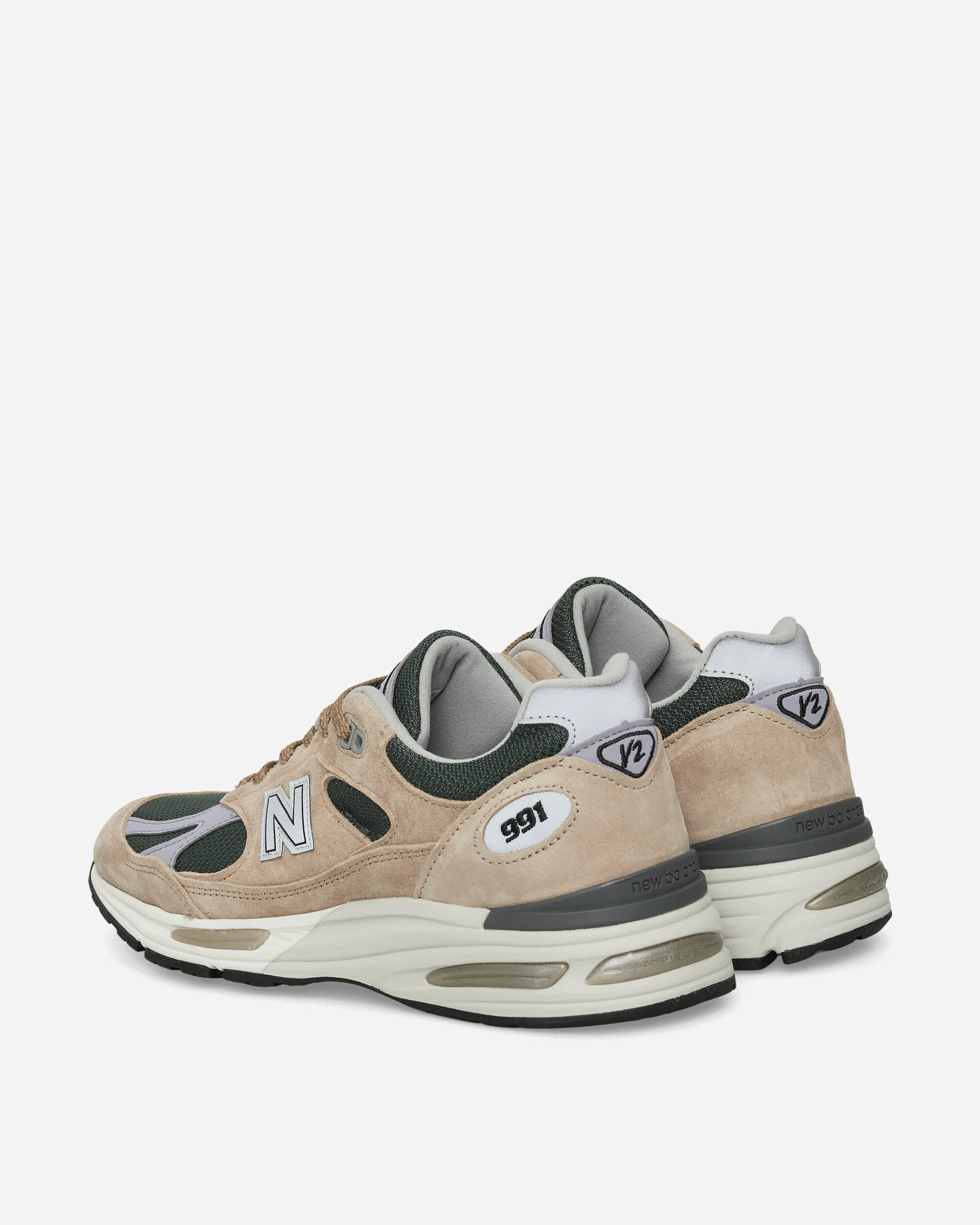 Hergestellt in UK 991v2 Sneakers Zement / Douglasie / Lavendelgrau