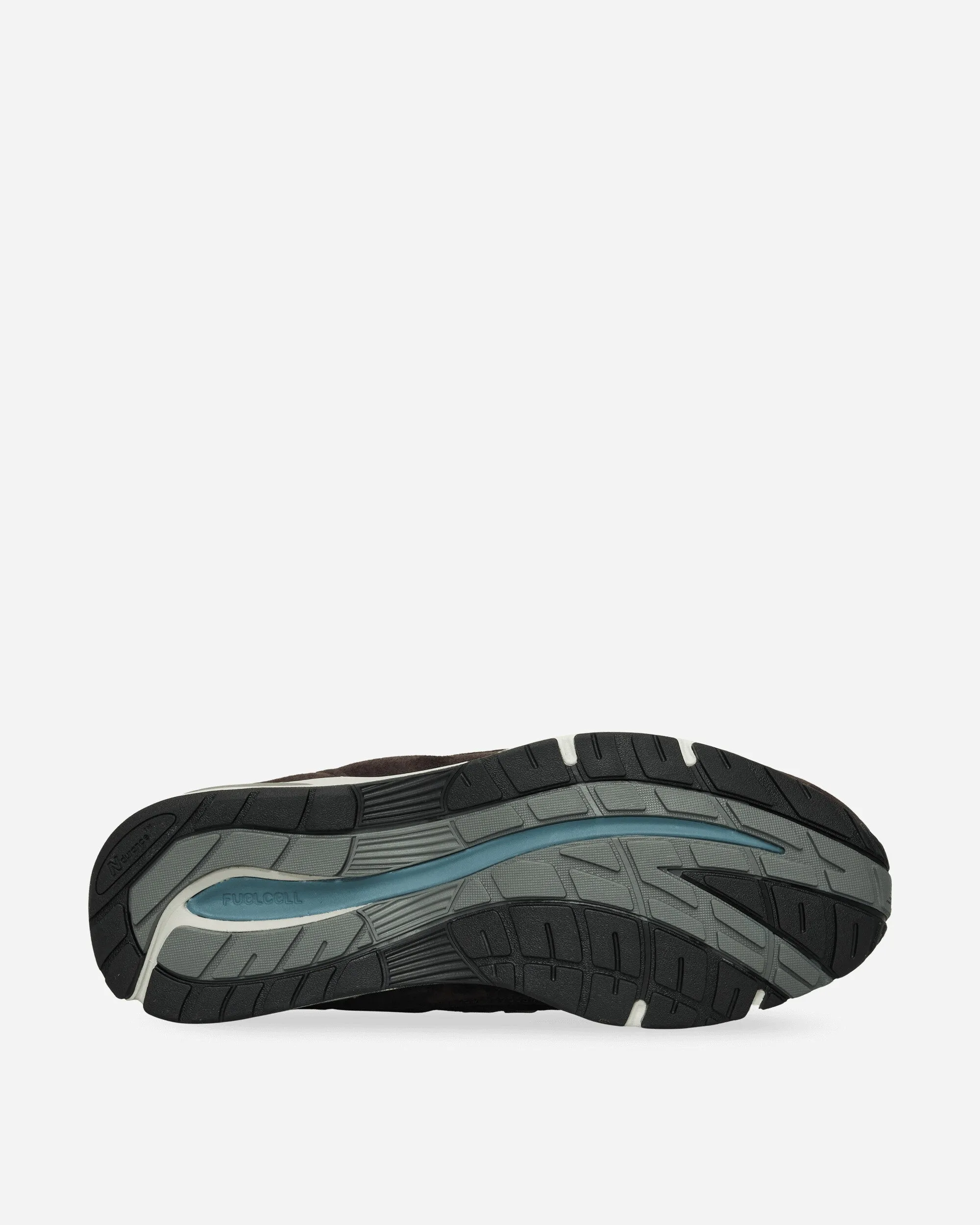 Hergestellt in UK 991v2 Sneakers Lakritze / Lavendelgrau / Douglasie