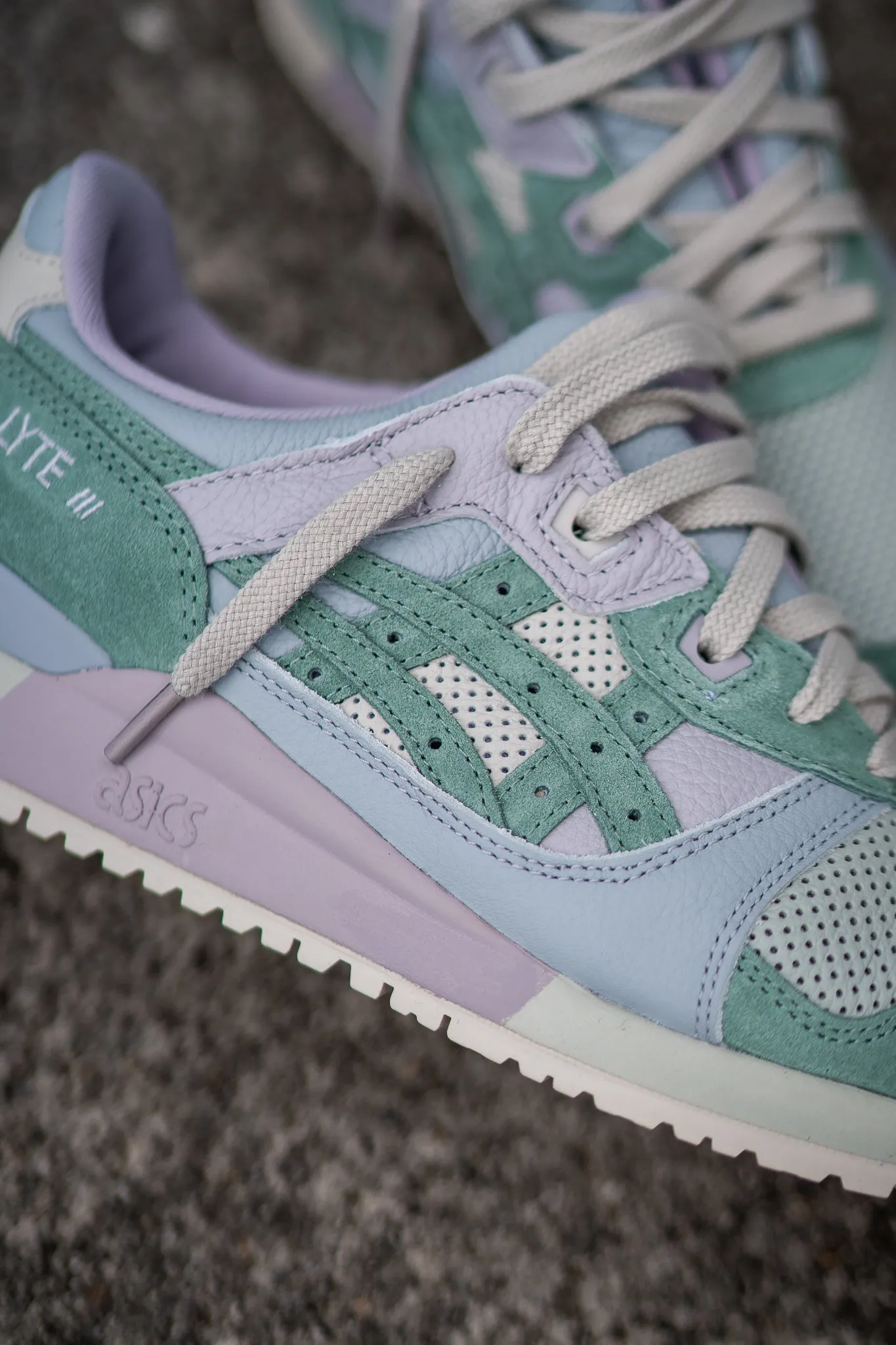 Herren Asics Gel-Lyte 3 OG (Hellgrau/Schiefergrau) Asics Schuhe