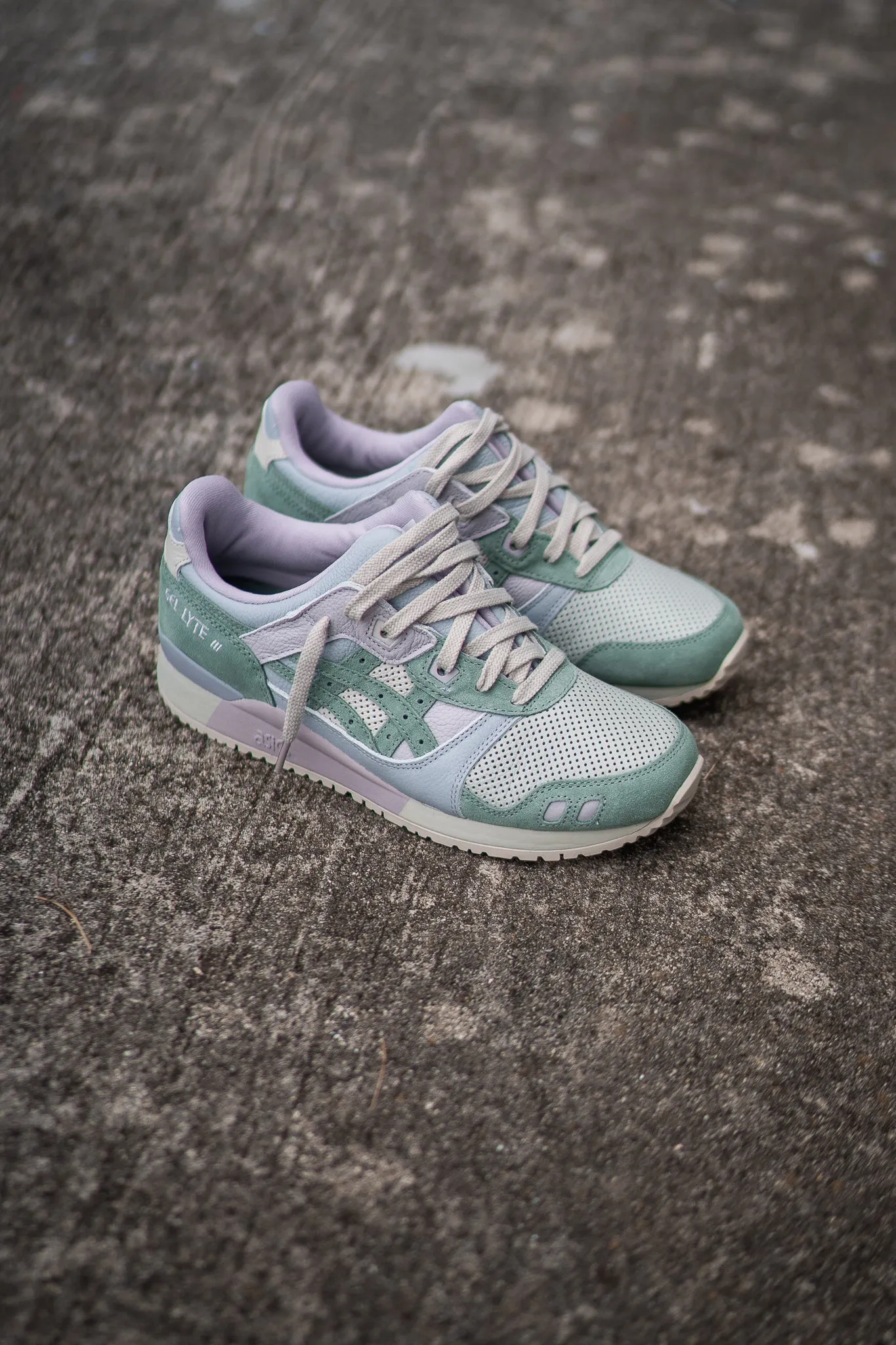 Herren Asics Gel-Lyte 3 OG (Hellgrau/Schiefergrau) Asics Schuhe