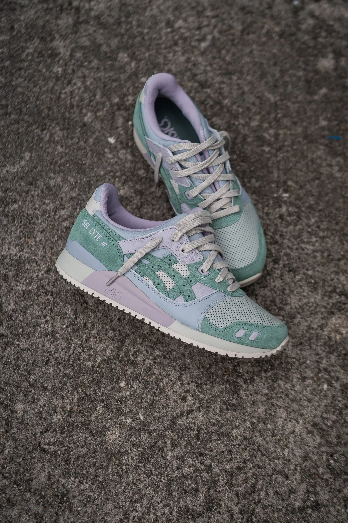 Herren Asics Gel-Lyte 3 OG (Hellgrau/Schiefergrau) Asics Schuhe