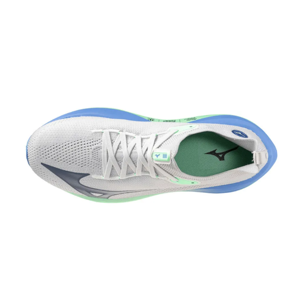 Mizuno Herren Neo Vista Laufschuhe in Nimbus Cloud/Vintage Indigo/Neo Mint SS25