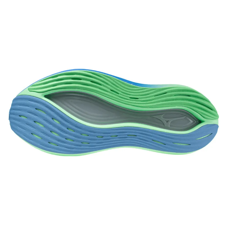 Mizuno Herren Neo Vista Laufschuhe in Nimbus Cloud/Vintage Indigo/Neo Mint SS25