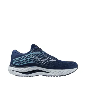 Mizuno Herren Wave Inspire 20 Laufschuhe in Estate Blau/ Weiß/ River Blau AW24