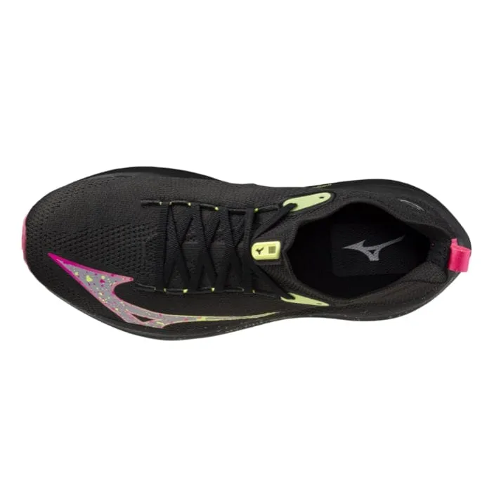 Mizuno Neo Vista Herren-Laufschuhe - Schwarz Silber/Rosa Tetra AW24