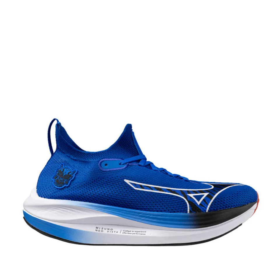 Mizuno Unisex Neo Vista Laufschuhe in Oni-Dämon Mizuno Ignition Rot/Schwarz/Baseball Blau SS25