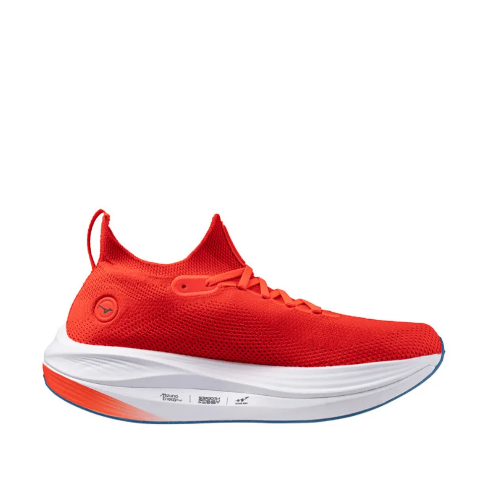 Mizuno Unisex Neo Vista Laufschuhe in Oni-Dämon Mizuno Ignition Rot/Schwarz/Baseball Blau SS25