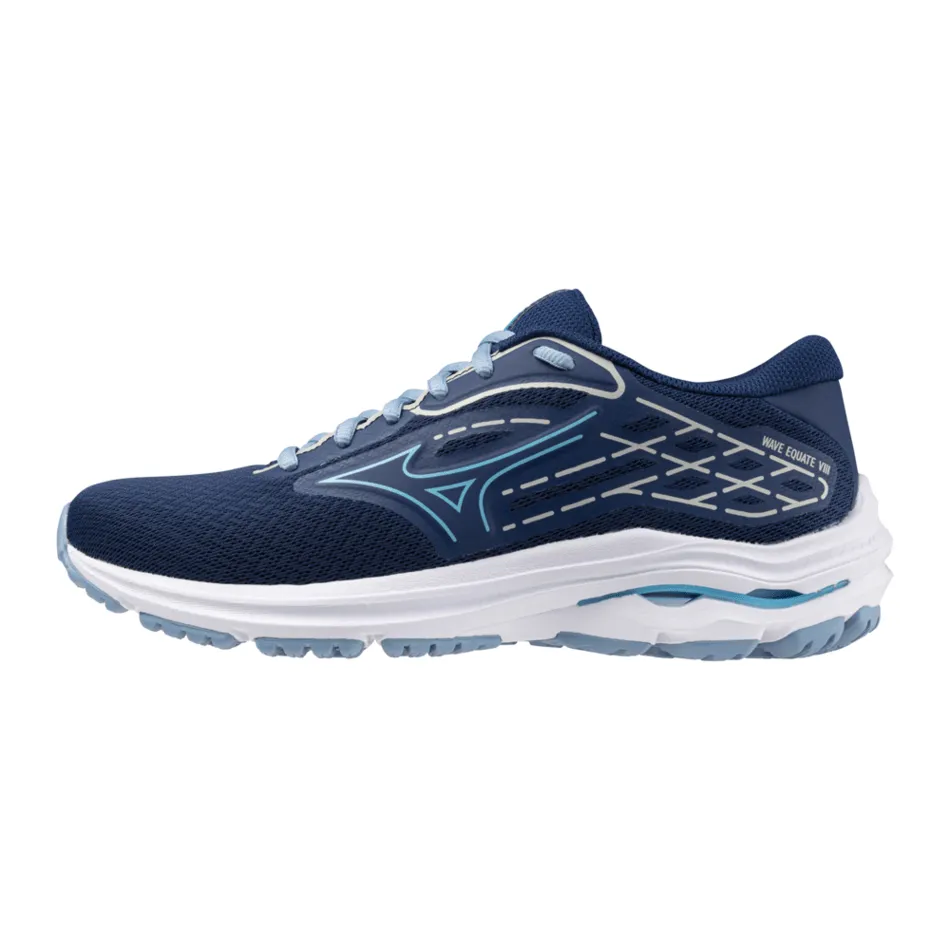 Mizuno Wave Equate 8 Damen Laufschuhe Estate Blau/River Blau/Glacier AW24