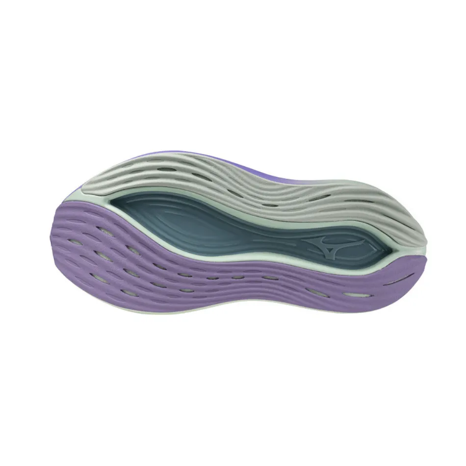 Mizuno Damen Neo Vista Laufschuhe in Citadel/Bay/Paisley Lila SS25