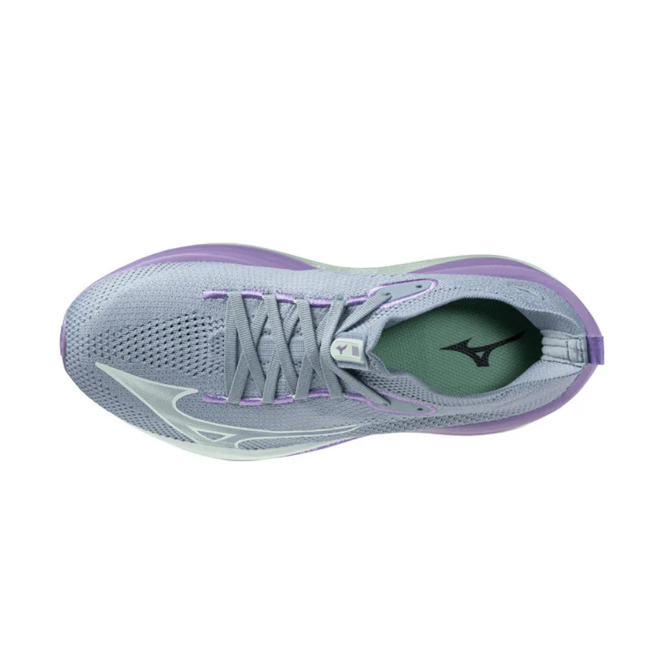 Mizuno Damen Neo Vista Laufschuhe in Citadel/Bay/Paisley Lila SS25