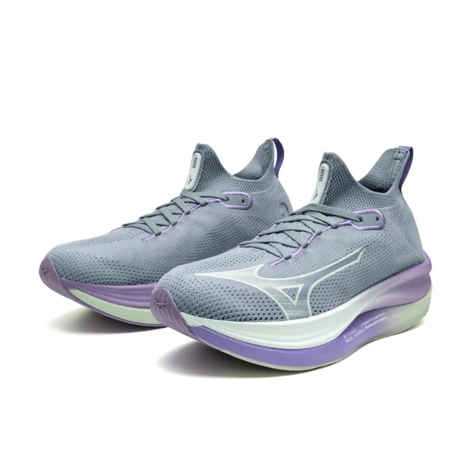Mizuno Damen Neo Vista Laufschuhe in Citadel/Bay/Paisley Lila SS25