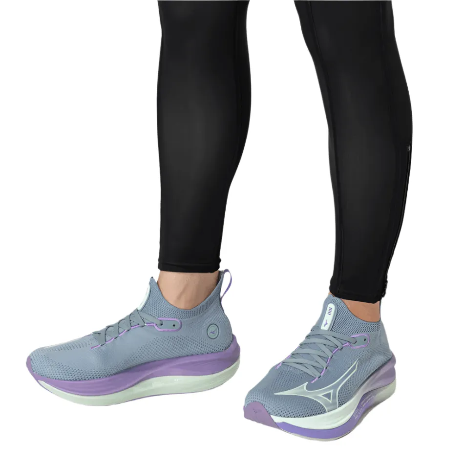 Mizuno Damen Neo Vista Laufschuhe in Citadel/Bay/Paisley Lila SS25