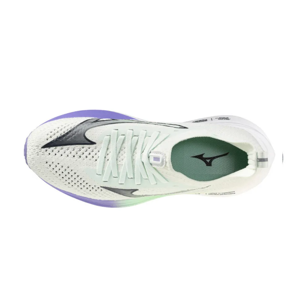 Mizuno Damen Neo Zen Laufschuhe in Hauch von Minzgrün/Indientinte/Paisley Lila SS25