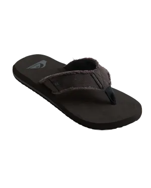 Monkey Abyss Flip-Flops in Schwarz & Braun