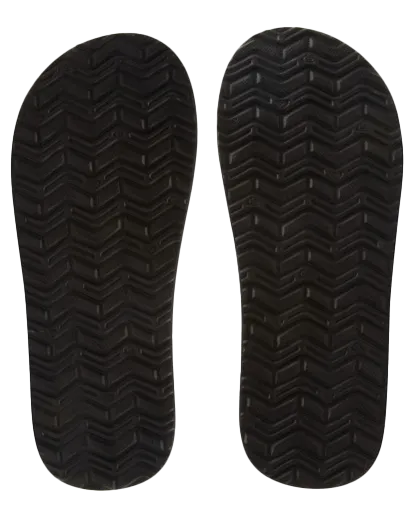 Monkey Abyss Flip-Flops in Schwarz & Braun