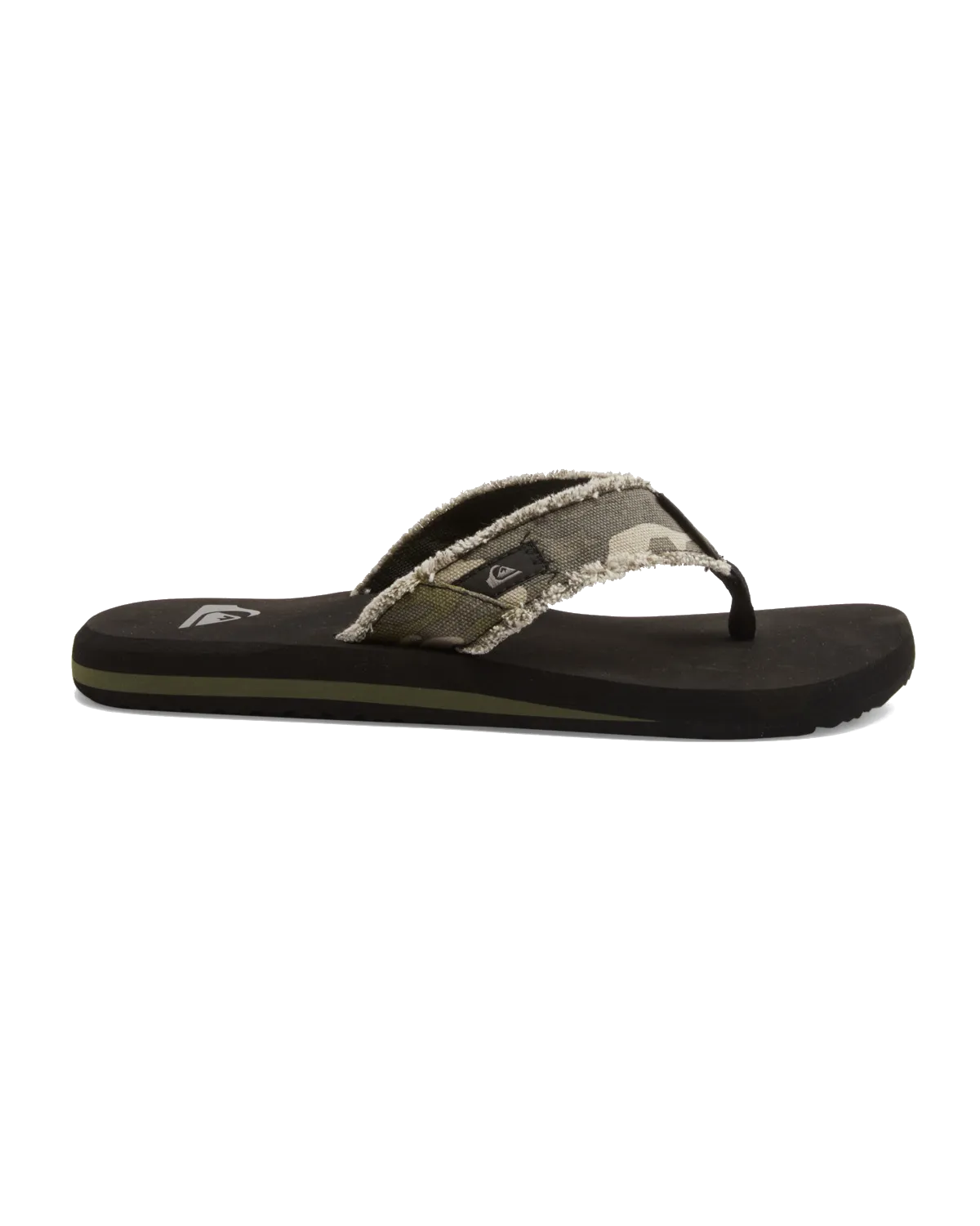 Monkey Abyss Flip Flops in Grün, Braun & Schwarz