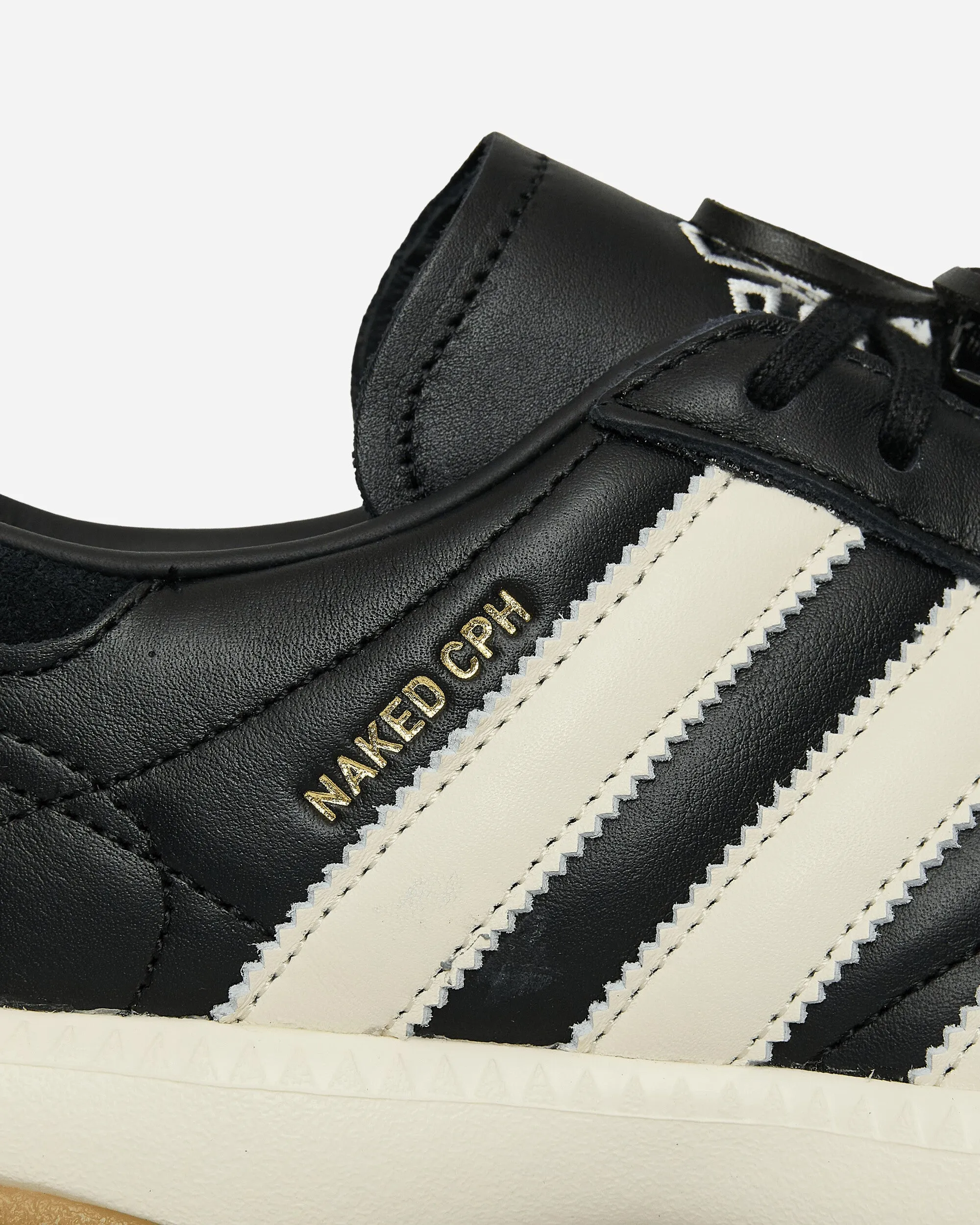 Naked Copenhagen x Maha Samba Sneakers Kernschwarz / Off White