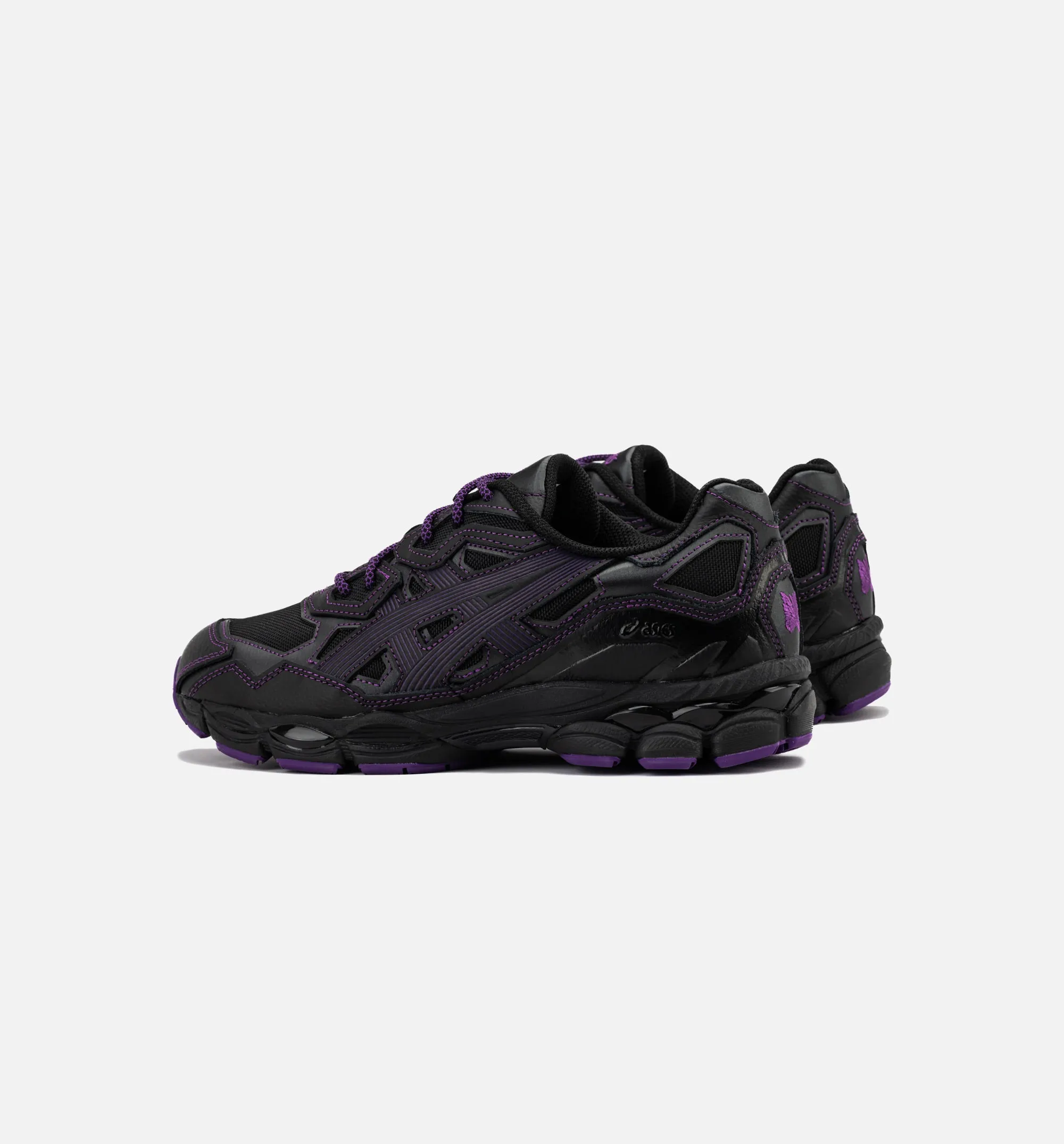 Needles Gel NYC Herren Laufschuh - Schwarz/Lila