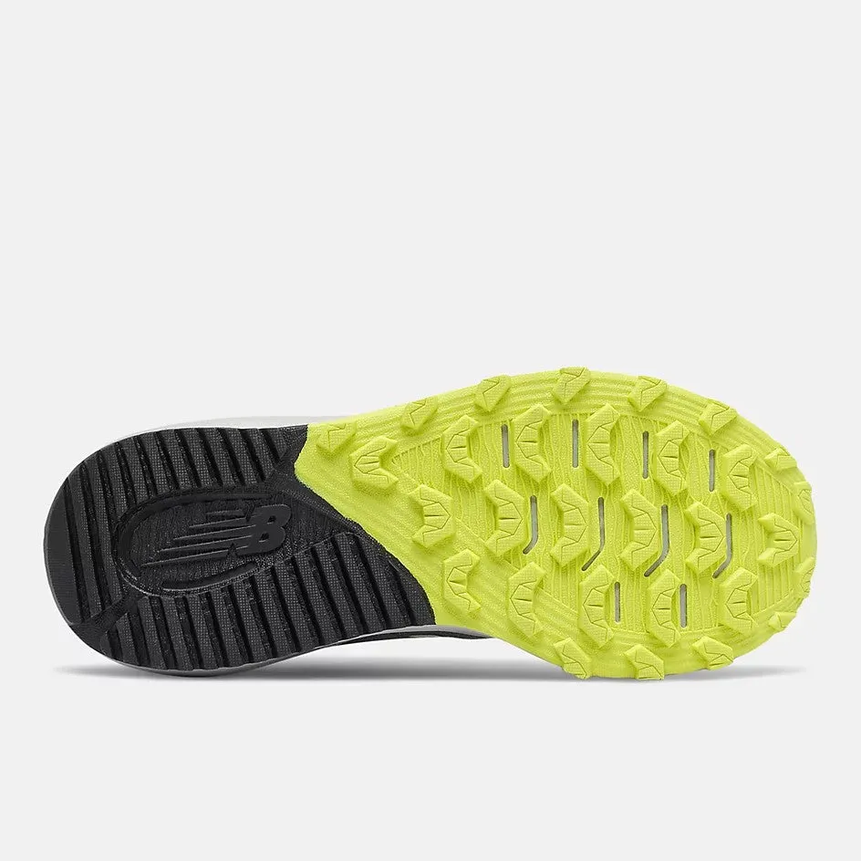 New Balance Lead/Schwefelgelb/Schwarz Nitrel V4 Schnürsenkel Kinderturnschuh