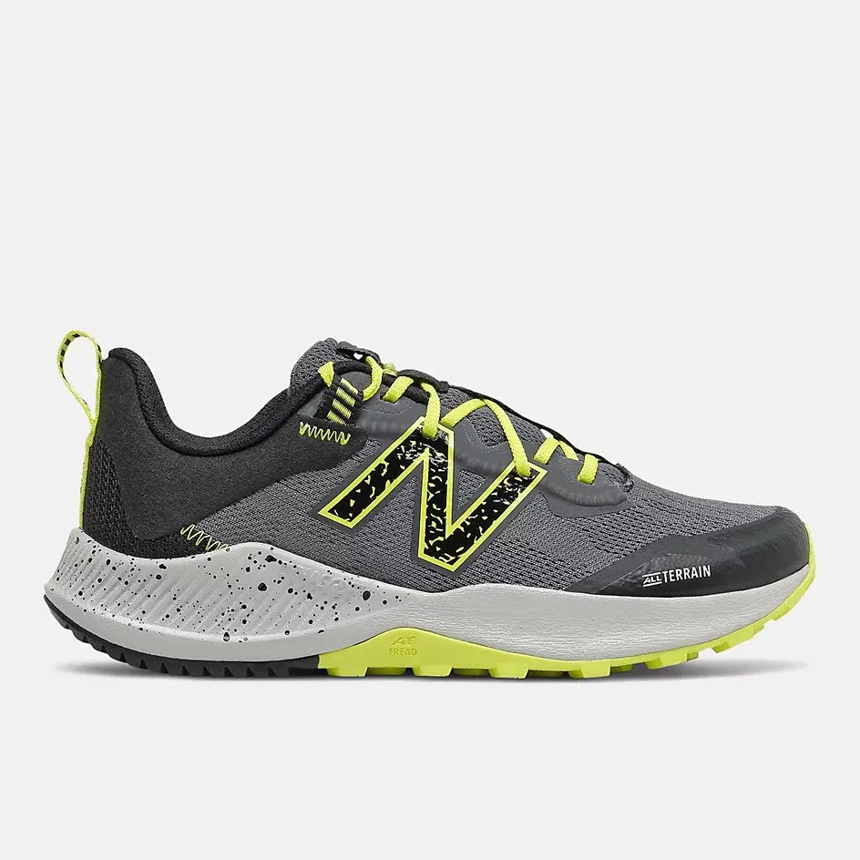 New Balance Lead/Schwefelgelb/Schwarz Nitrel V4 Schnürsenkel Kinderturnschuh
