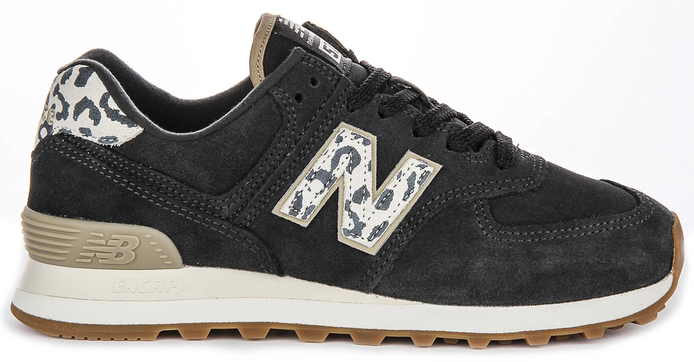 New Balance WL 574XE2 In Kohle-Leopard Für Damen Schuhe New Balance