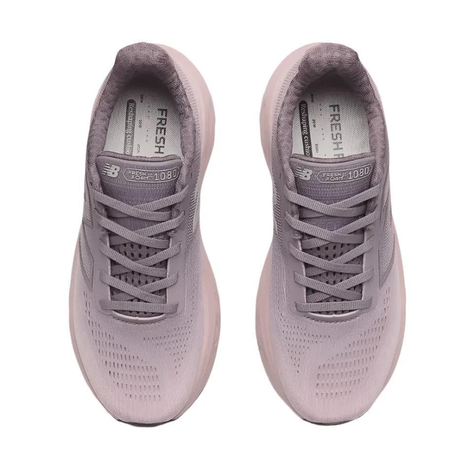 New Balance Damen 1080 V14 Standard Fit (B Weite) Laufschuhe in Dunkles Eiswein SS25