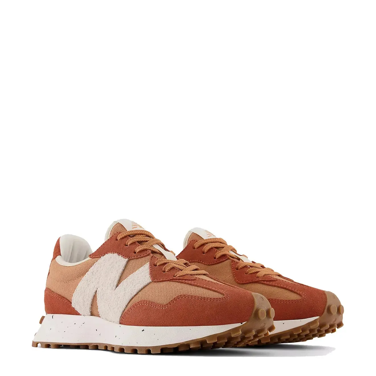 New Balance Damen 327 Turnschuhe Mahagoni / Sepia