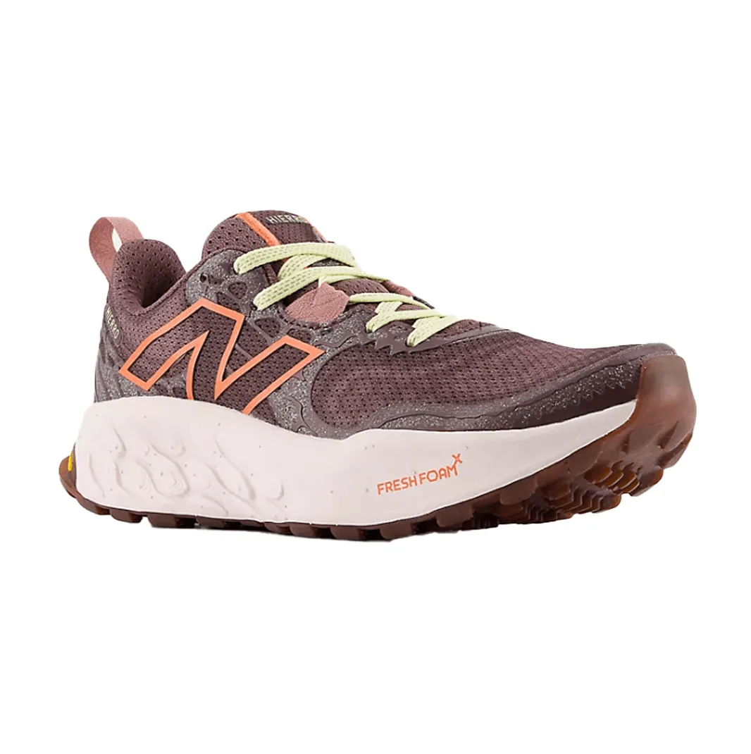 New Balance Damen Fresh Foam X Hierro v8 Trailrunning-Schuhe in Lakritz/Golfrot/Rosa Granit SS24