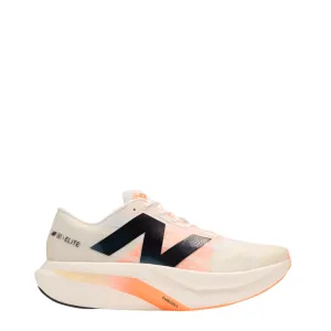New Balance Damen FuelCell SuperComp Elite V4 Laufschuhe in Weiß/Angora/Leuchtendes Mango SS25