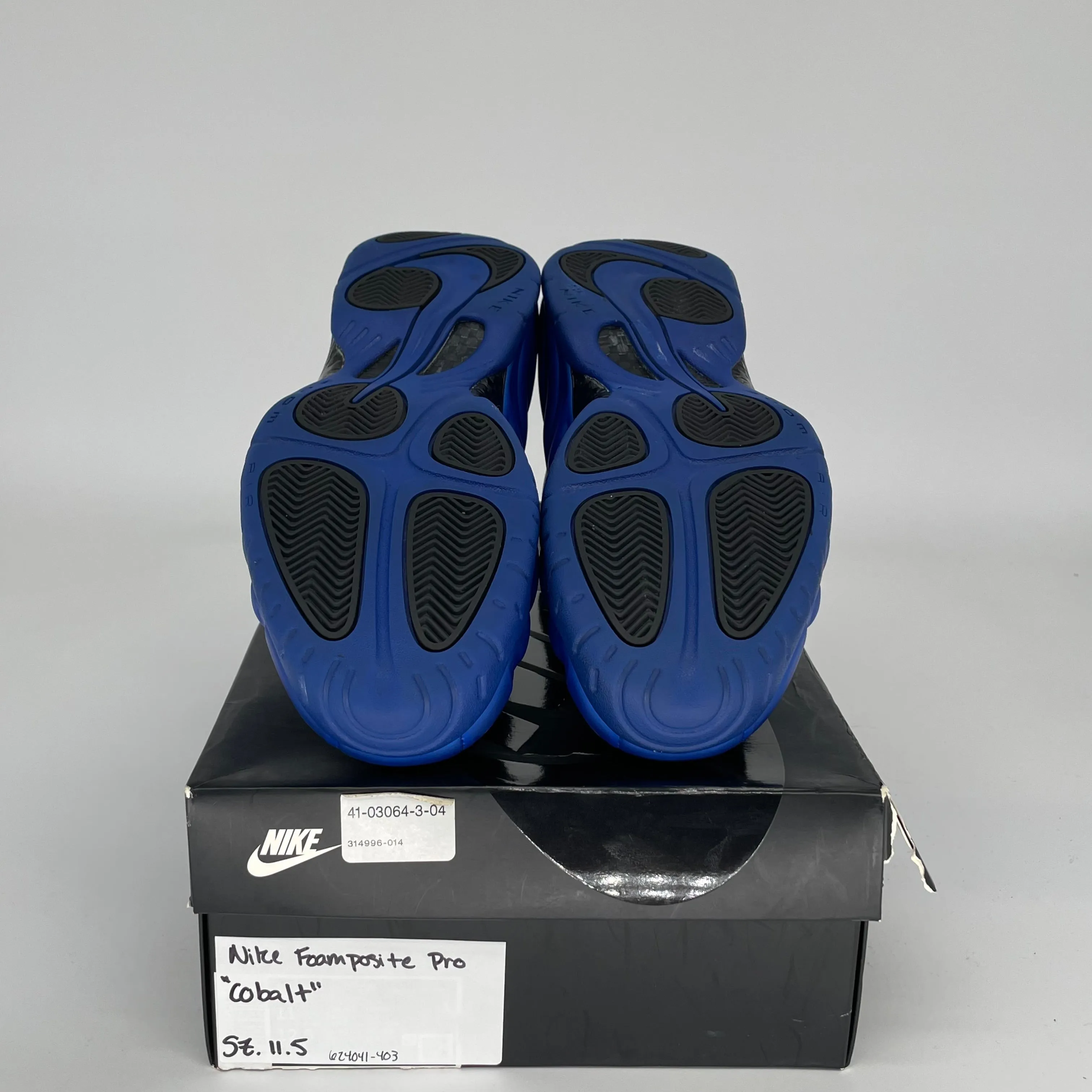 NIKE AIR FOAMPOSITE PRO KOBALT GRÖSSE 11.5 624041-403
