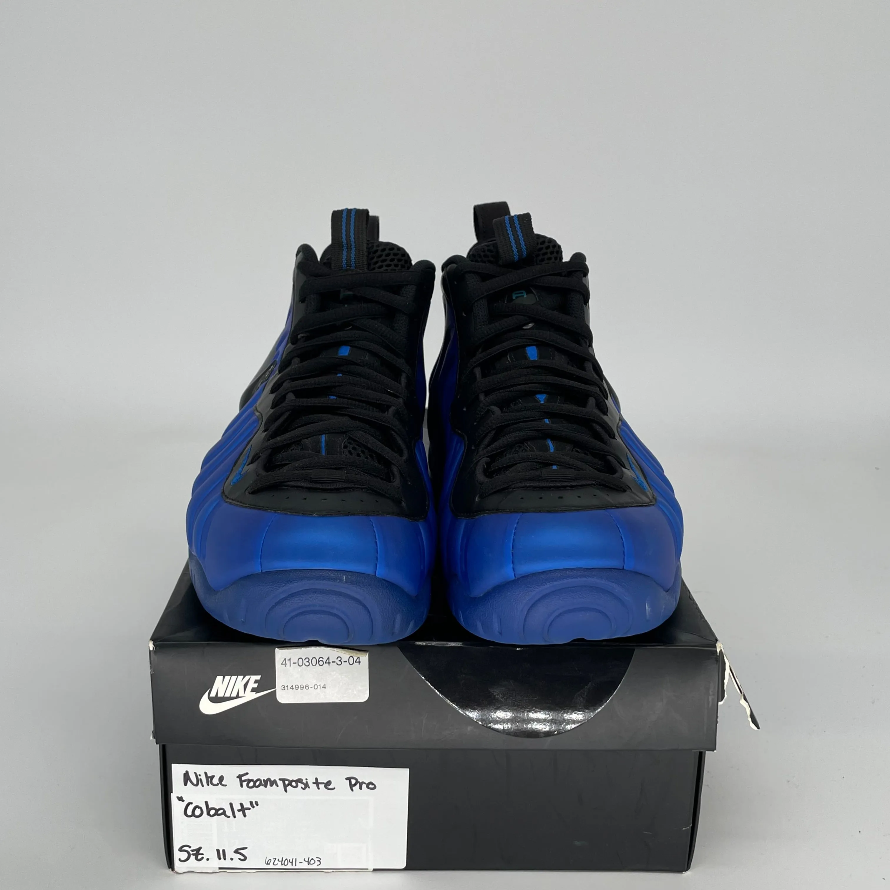 NIKE AIR FOAMPOSITE PRO KOBALT GRÖSSE 11.5 624041-403