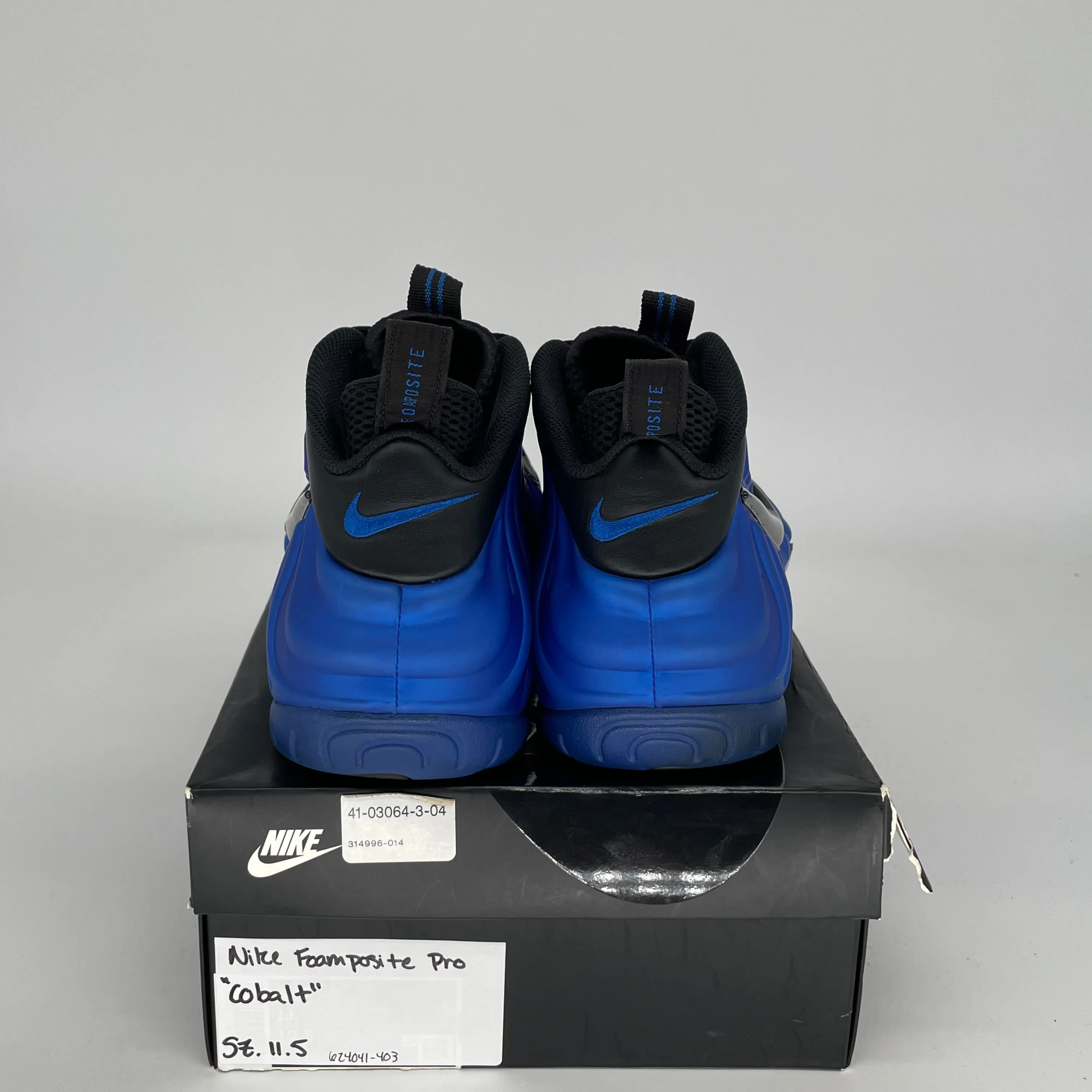 NIKE AIR FOAMPOSITE PRO KOBALT GRÖSSE 11.5 624041-403