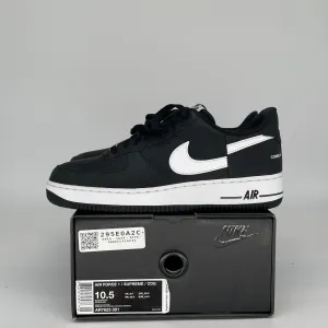 NIKE AIR FORCE 1 LOW SUPREME CDG SIZE 10.5 AR7623-001