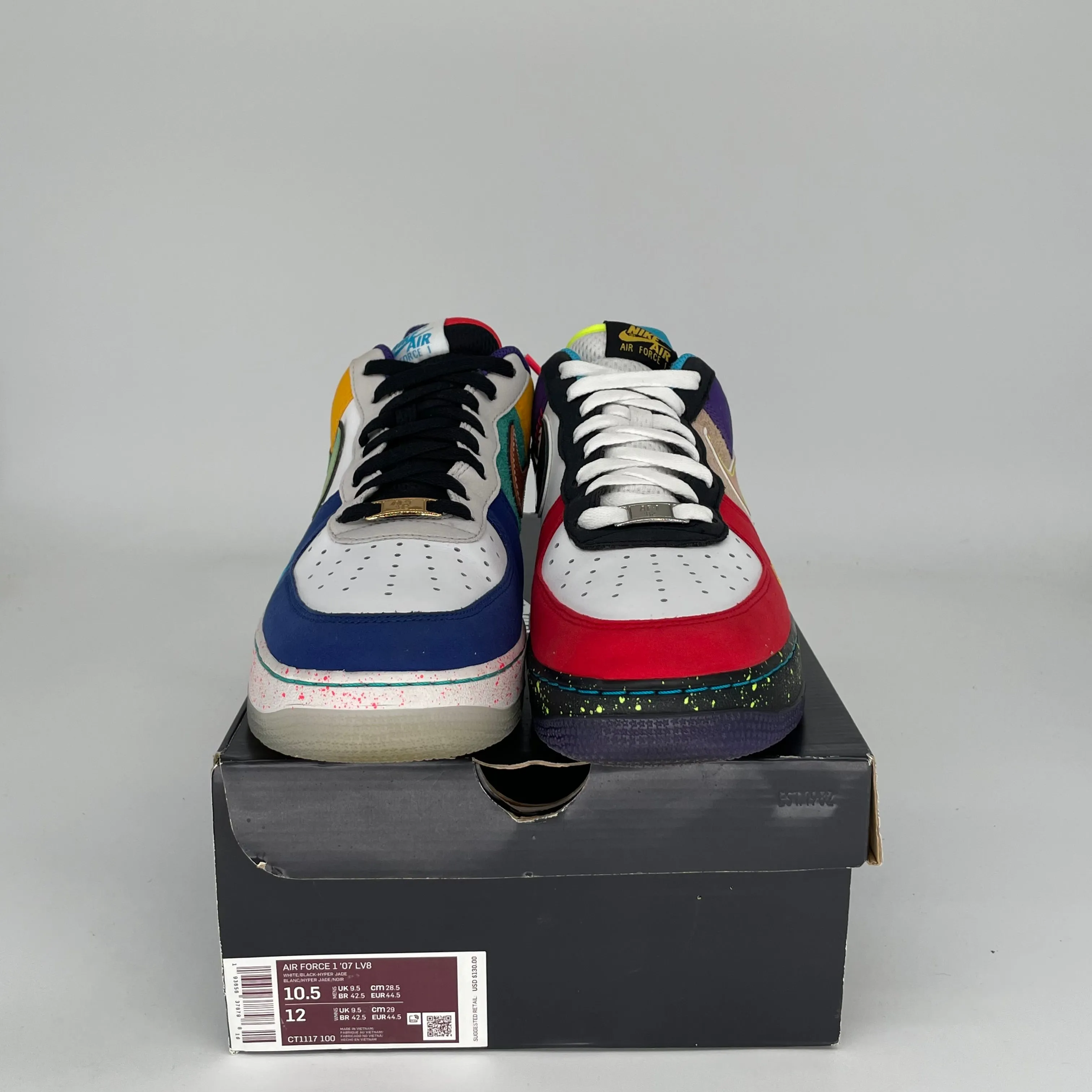 NIKE AIR FORCE 1 LOW WHAT THE LA GRÖßE 10.5 CT1117-100