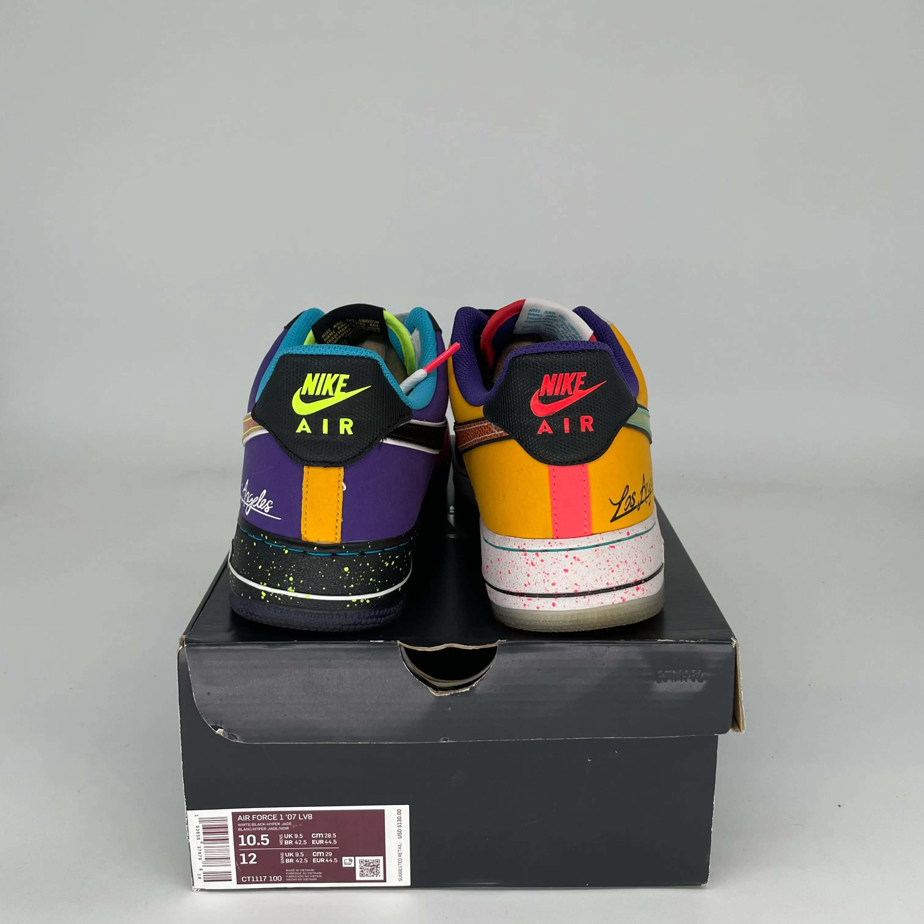 NIKE AIR FORCE 1 LOW WHAT THE LA GRÖßE 10.5 CT1117-100