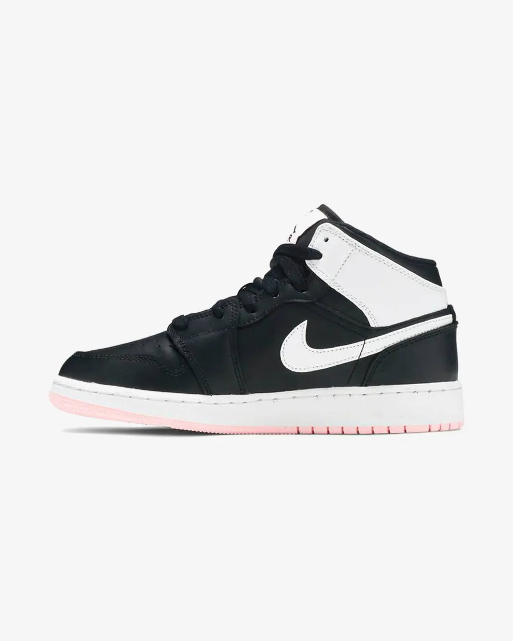 NIKE AIR JORDAN1 MID ARCTIC PUNCH ROSA SCHWARZ GS (NEU)