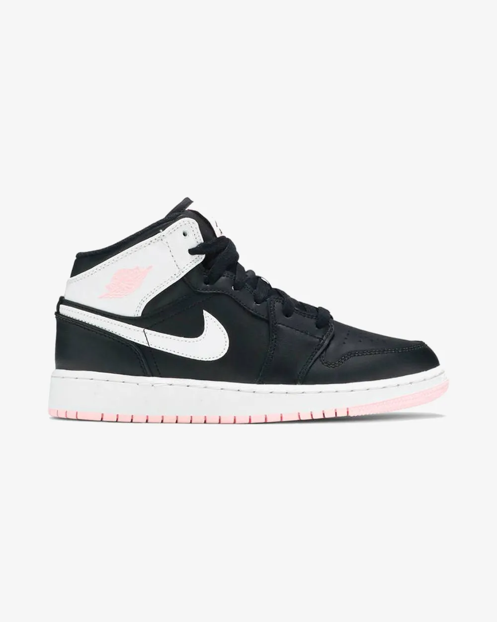 NIKE AIR JORDAN1 MID ARCTIC PUNCH ROSA SCHWARZ GS (NEU)