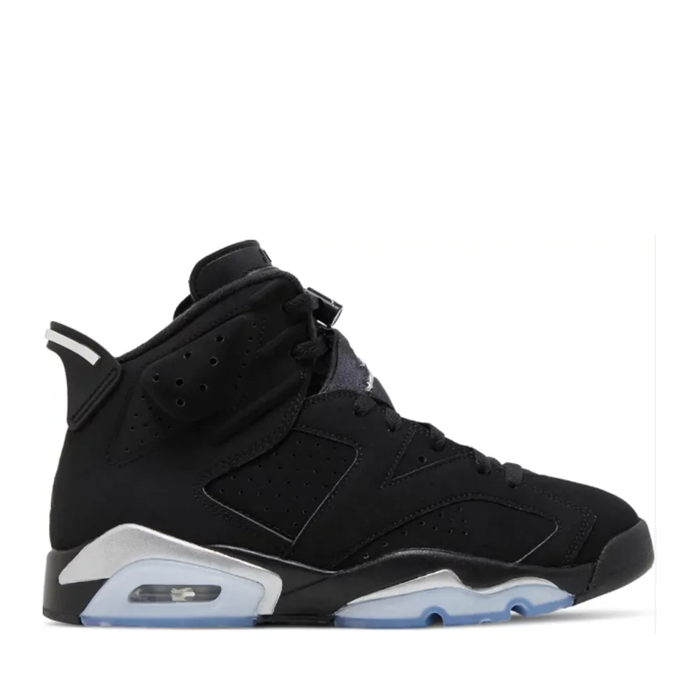 NIKE AIR JORDAN6 RETRO CHROM METALLISCHES SILBER (NEU)