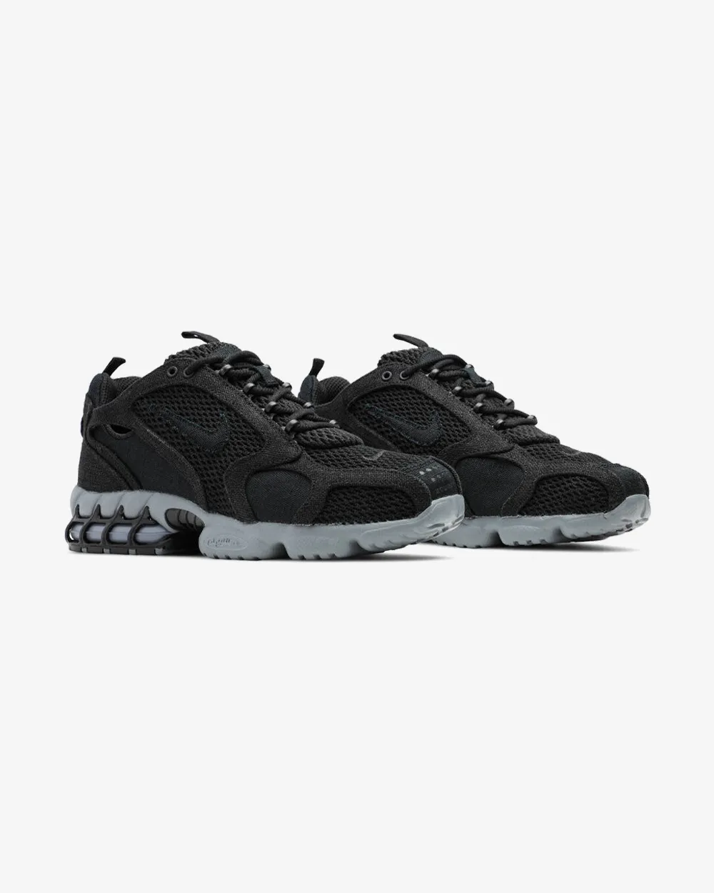 NIKE AIR ZOOM SPIRIDON CAGE 2 STUSSY SCHWARZ