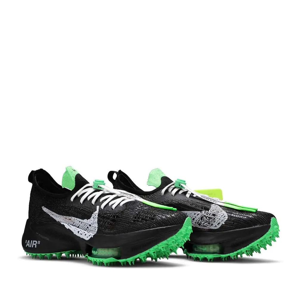 NIKE AIR ZOOM X OFF WHITE TEMPO NEXT FLYKNIT SCHWARZ SCHREI GRÜN