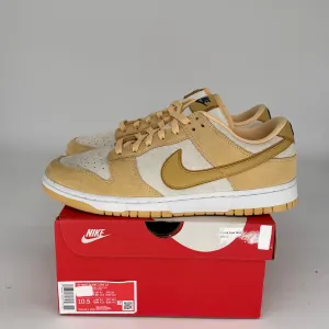 NIKE DUNK LOW CELESTIAL GOLD SUEDE W SIZE 10.5/12W DV7411-200