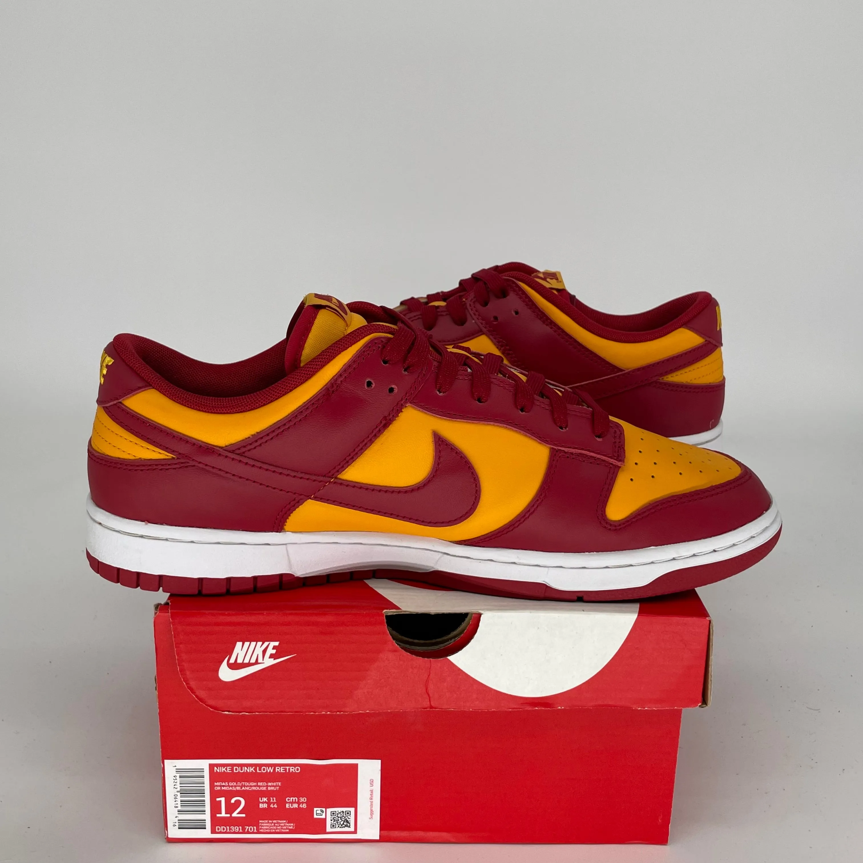 NIKE DUNK LOW MIDAS GOLD GRÖSSE 12 DD1391-701