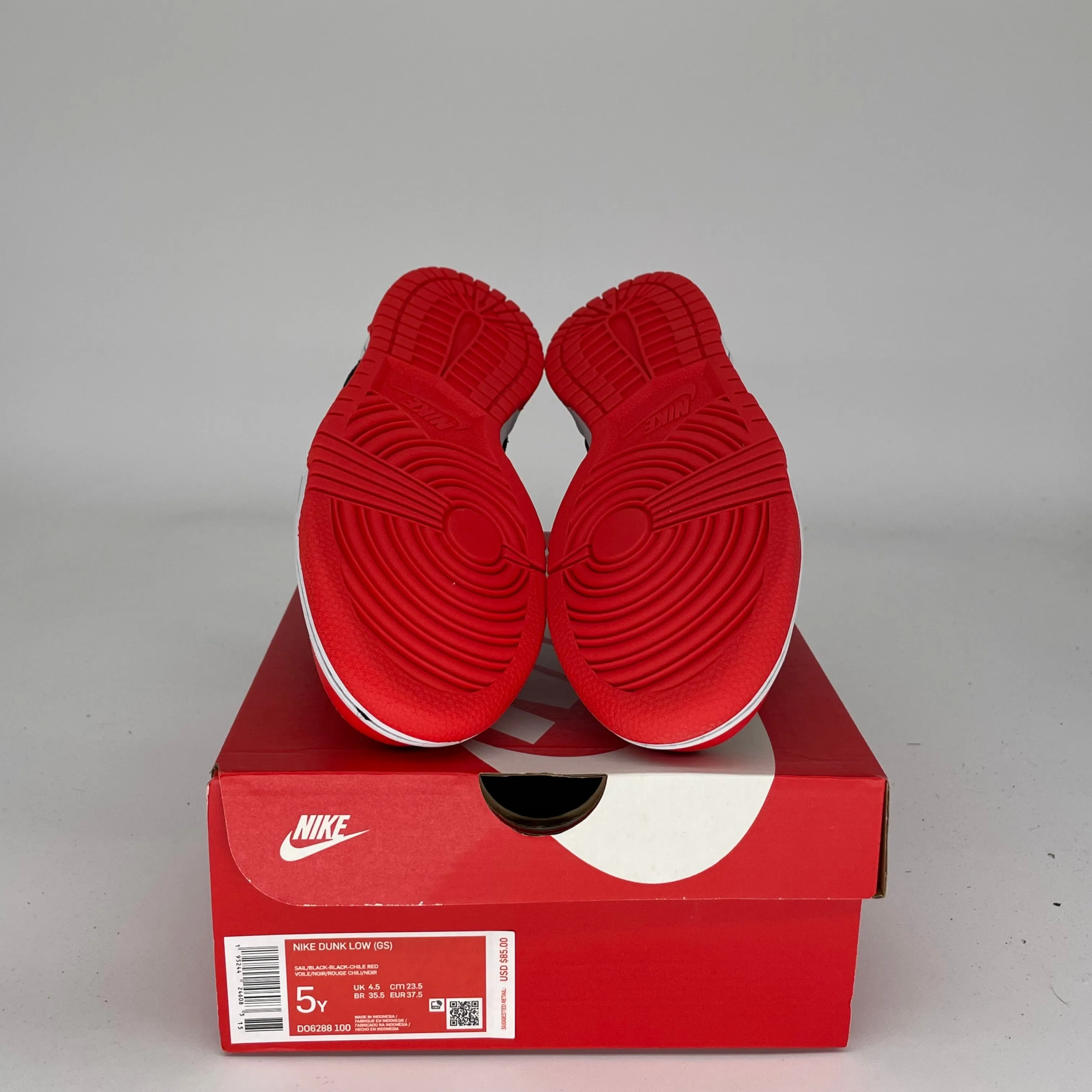 NIKE DUNK LOW NBA 75. JUBILÄUMSEDITION CHICAGO GRÖSSE 5Y DO6288-100